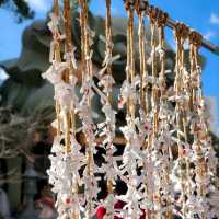 Namba Yasaka Shrine ศาลเจ้าหัวสิงโตแห่งโอซาก้า