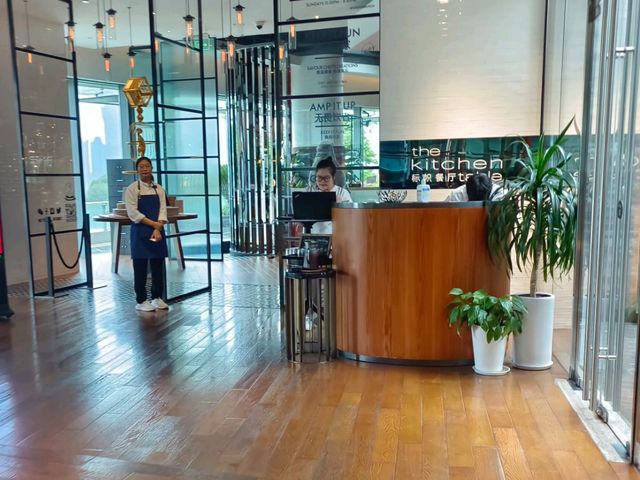 上海外灘Ｗ酒店 ，The kitchen table 早餐