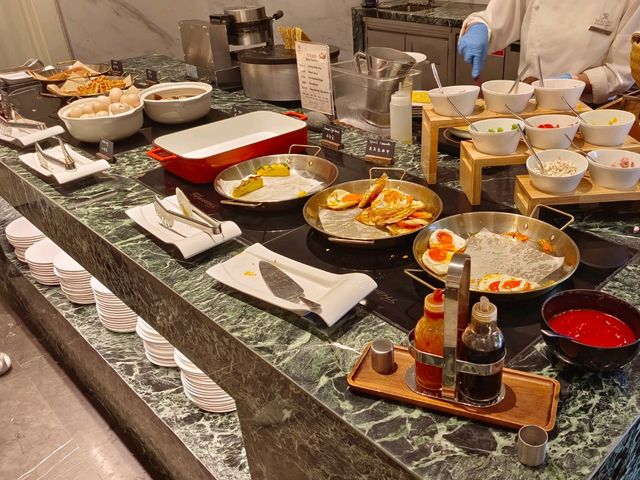上海靜安瑞吉酒店，Social秀 早餐