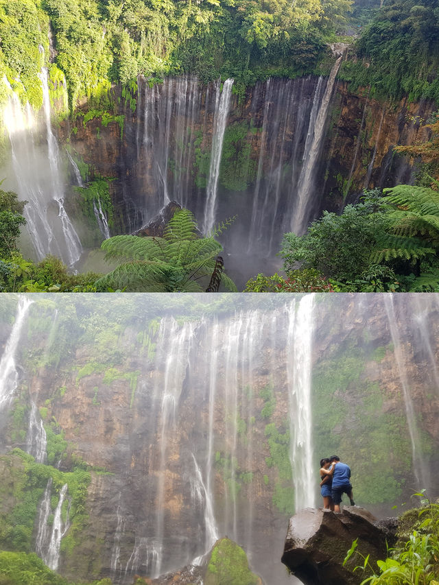 "Indonesia’s Hidden Niagara Falls:Tumpak Sewu Waterfalls "
