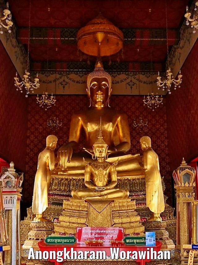 วัดอนงคารามวรวิหาร พระพุทธรูปปางมารวิชัยพระจุลนาค