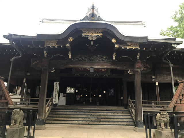 【雑司ヶ谷　鬼子母神　夏の朝の散歩】