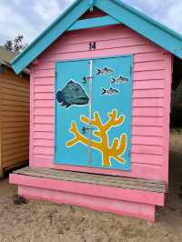 Brighton Beach Bathing Boxes
