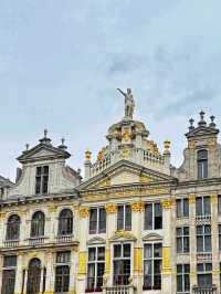 Europe 🌍 Budget Trip;Grand Place Brussels – The Heart of the City