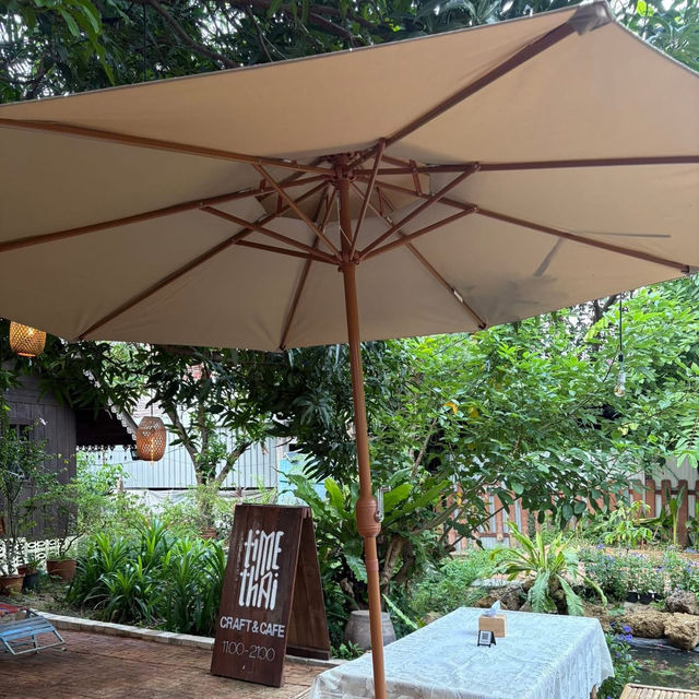 🎨🌿 Timethai Craft & Cafe – บางกรวย นนทบุรี 🌿🎨