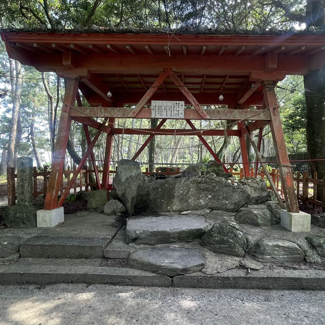 【おんせん県おおいた】潮風を感じて参拝【八幡奈多宮】こんなロケーション珍しいのでは？