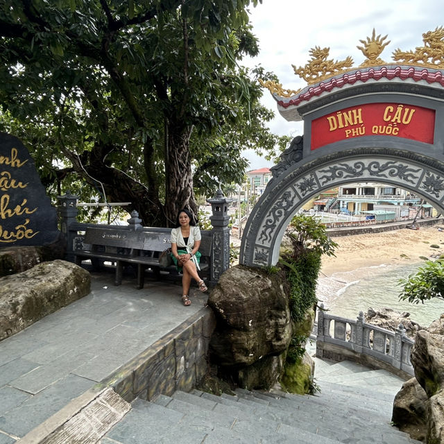 Small temple by the sea in Phu Quoc