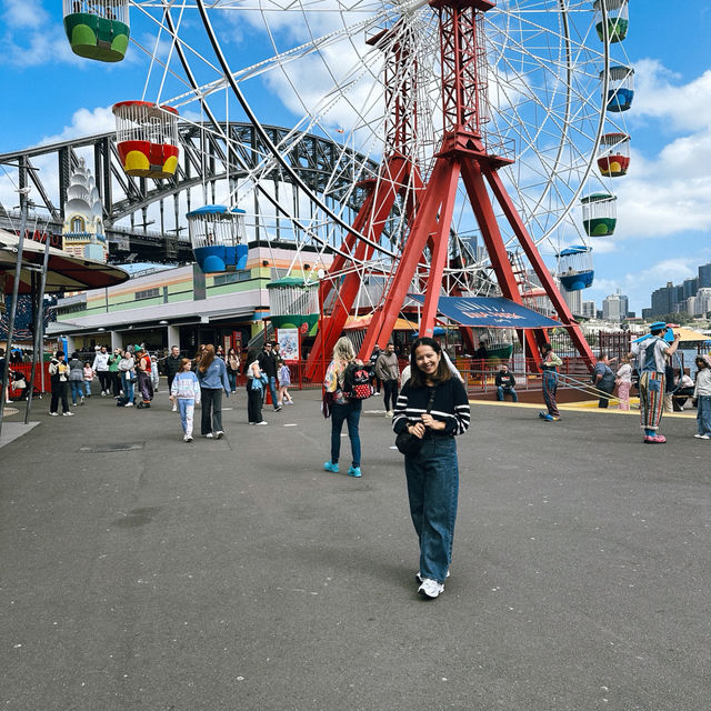 เที่ยวสวนสนุกออสเตรเลีย Luna Park Sydney 🇦🇺🎢🎡
