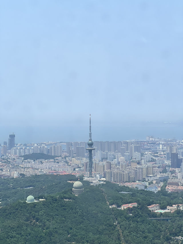 A Breath-taking Panoramic View in Qingdao 🌊🏙️ A Breath-taking Panoramic View in Qingdao 🌊🏙️