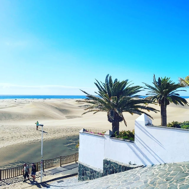 Sun, Sand, and Scenic Dunes in Maspalomas 