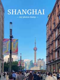 📍10 places must visit in Shanghai