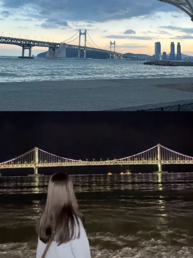 釜山の海、ソンジョン vs クァンアンリ vs ヘウンデ