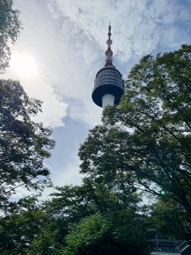 從南山塔到國立劇場的散步路