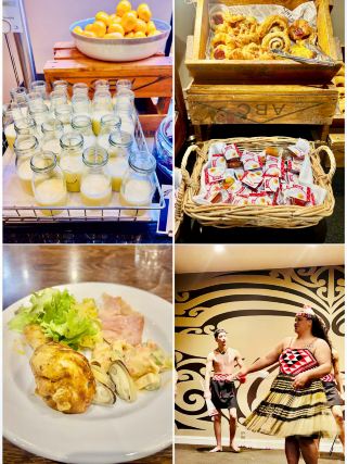 [뉴질랜드 북섬] 엑설런스 호텔 로토루아 다이닝 익스피리언스: 마오리 특선 요리와 공연
