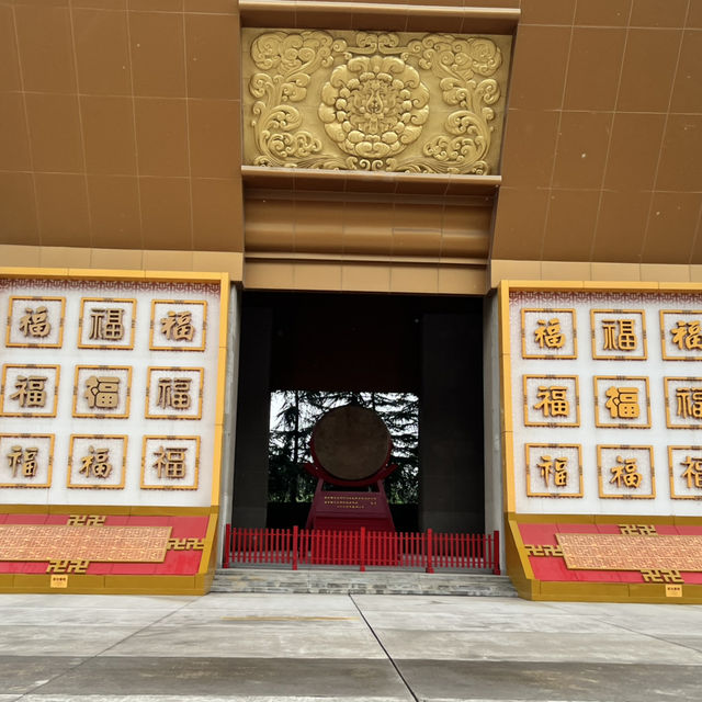 ✨ Famen Temple – The Golden Path of Faith ✨