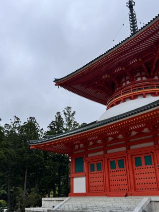 高野山の寺院で心を静める日帰り旅行。