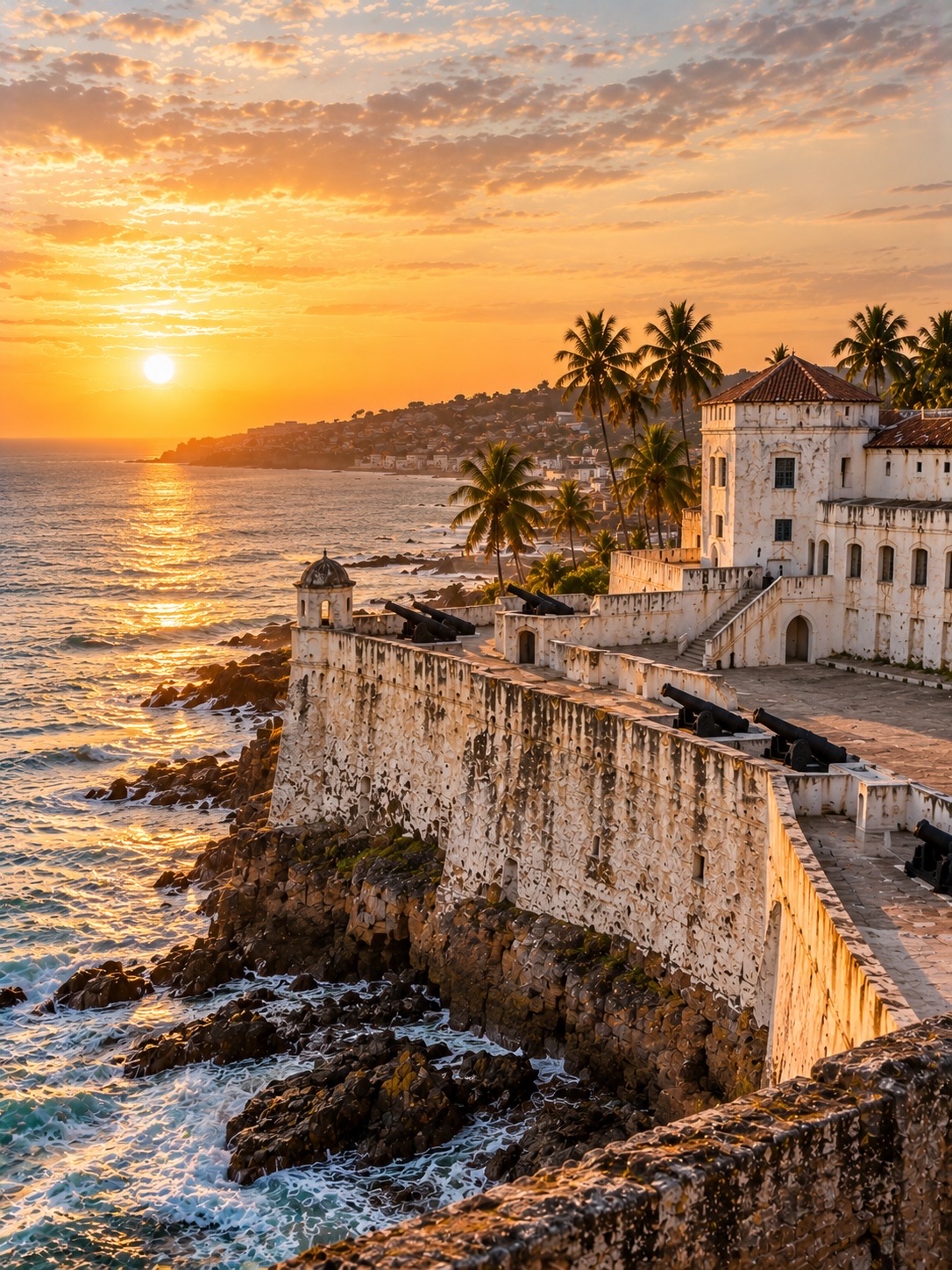 🇬🇭 GHANA | Ghana

If you want to learn more about West Africa, Ghana is a fascinating country. 🇬🇭 It boasts an Atlantic coastline, tropical rainforests, vibrant cities, and a history that remains meaningful to this day. ✨

🏰 Cape Coast Castle, a seaside fortress, is one of the most important sites for learning about the history of the transatlantic slave trade. The atmosphere here is both beautiful and poignant.

🌿 Kakum National Park, a paradise for nature lovers, features a highlight: a treetop walkway offering breathtaking views of the rainforest from above, perfect for those who want to experience nature up close.

🏙️ Accra, the vibrant capital city, blends local markets, art, music, and modern lifestyles with traditional culture. Kumasi, an important city of the Ashanti people, still reflects its cultural heritage through its architecture and inherited traditions.

🍲 Ghanaian cuisine is also not to be missed, especially Jollof Rice, rice cooked with tomatoes and spices, and Waakye, a rice and lentil dish often served with various side dishes. The rich flavors perfectly reflect the unique characteristics of West African cuisine.

✨ Ghana is a journey that offers more than just beauty. Because every fortress, every market, and every beat of music tells a story of the people, culture, and history that have shaped this country.

#Ghana #AfricaTravel #TravelAfrica #TravelReview