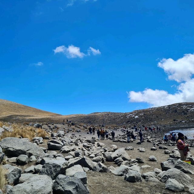 멕시코 사화산 Nevado de Toluca(해발 4600m)