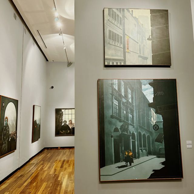 墨西哥 瓜達拉哈拉 很值得來參觀的Hospicio Cabañas 美術館 