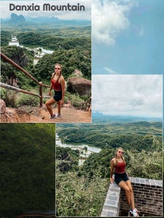 🏞️✨ 단샤산 – 사오관의 붉은 바위 천국! ✨🏞️