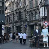 Brunswick Germany - city of cartoon statues 