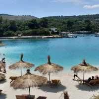 ksamil Albania , europe on a budget