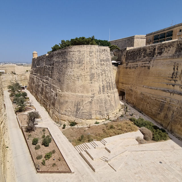 Valetta: A UNESCO world heritage city. 