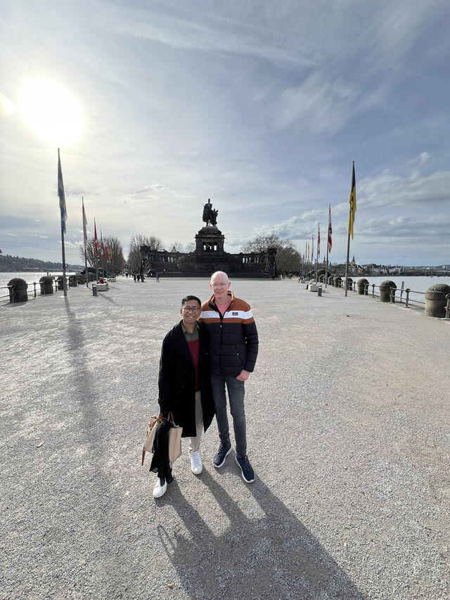 Where rivers meet history — welcome to Koblenz, Germany 🇩🇪✨
