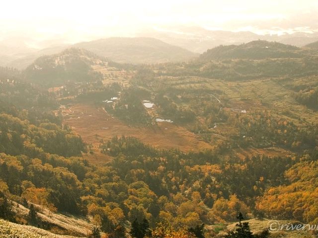 【群馬県】日本国道最高地点碑から見た絶景紅葉の渋峠