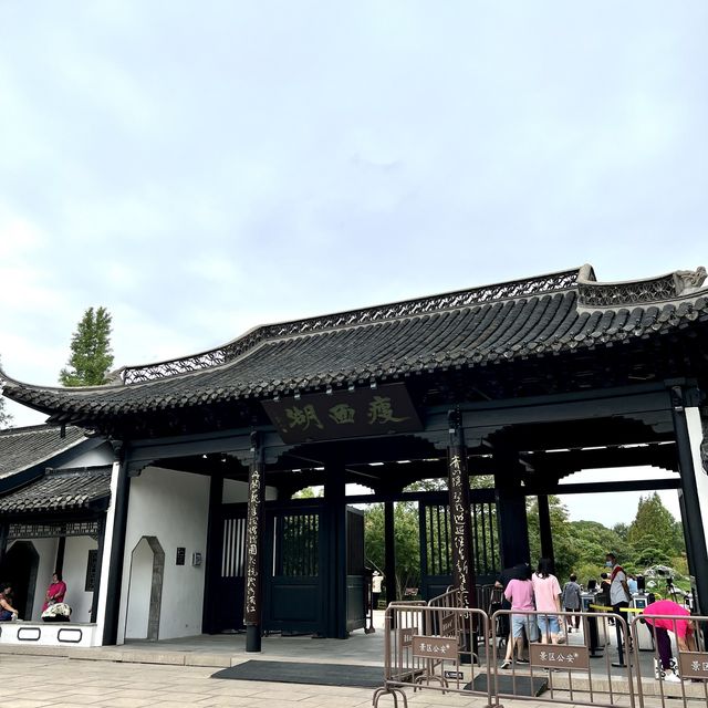 揚州一の観光スポット「痩西湖」