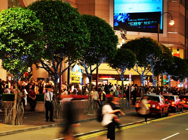 Bustling Night Lights!