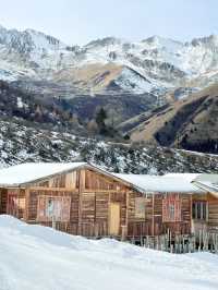 成都娃兒的冬日夢想：鷓鴣山，鵝毛大雪中的滑雪樂園