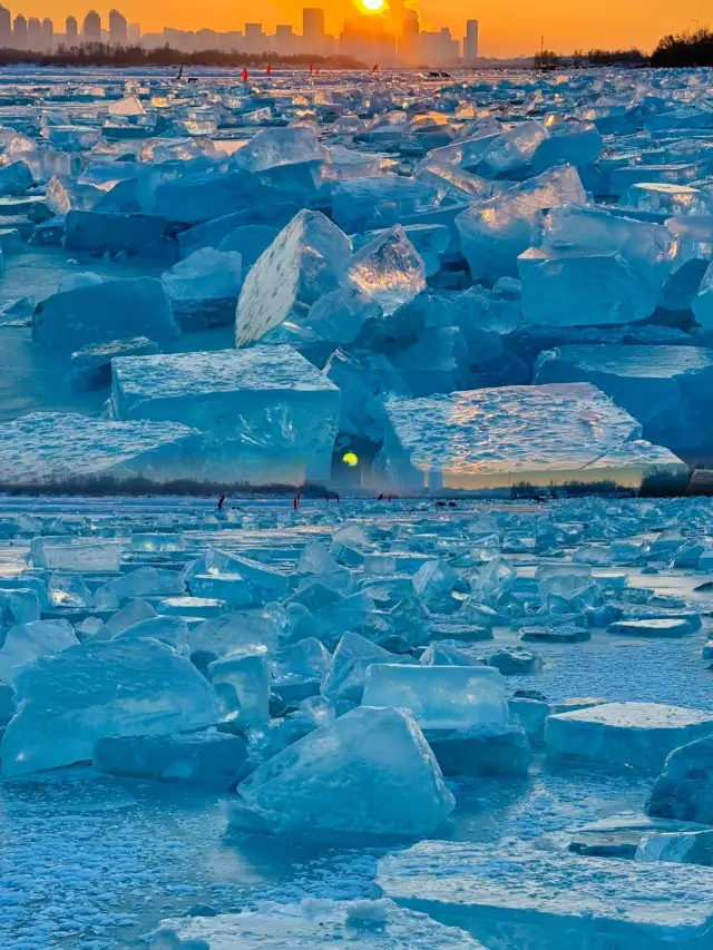 Harbin Diamond Sea: A winter fairy tale on the Songhua River