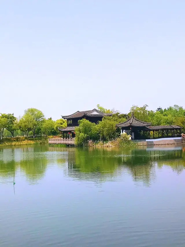 มีเกาะในทะเลสาบ มีทะเลสาบในเกาะ: สวนทัศนูปกรณ์ Shanghu