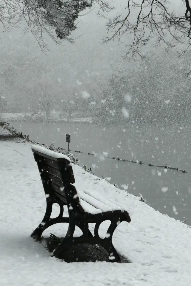 The romantic fairy tale of West Lake, it's snowing heavily in Hangzhou