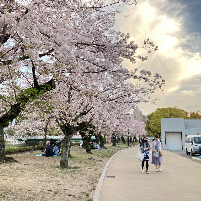 Hiroshima during Sakura 