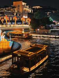 秦淮河夜遊，金陵城的浪漫