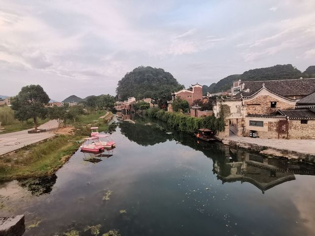 上甘棠村，世外桃園。