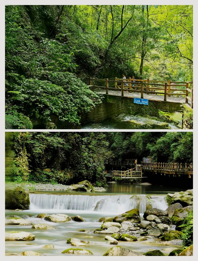 雨後黑山谷、夏日來避暑