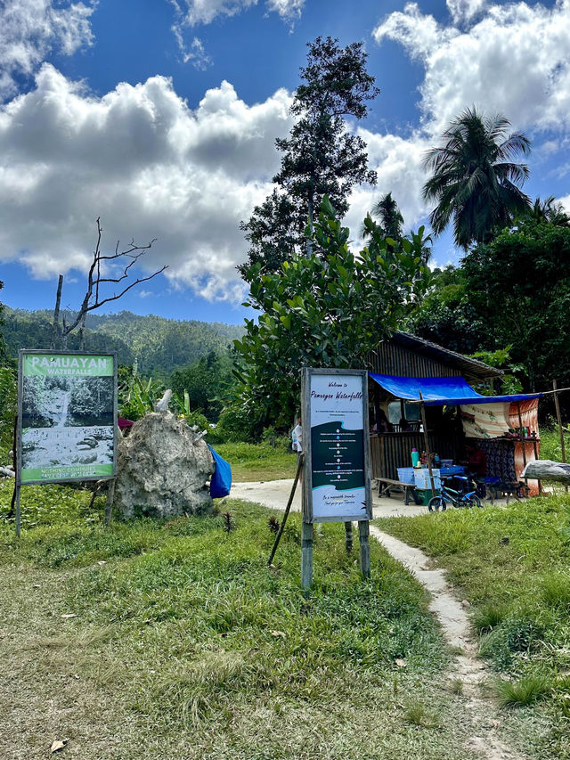 Pamuayan Waterfall - Port Barton 