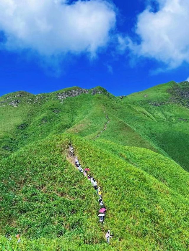 山水如畫的廣西武功山｜南寧大聖山太出片了