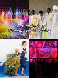  🇬🇧 September's 9️⃣ Exciting Events Preview in the UK