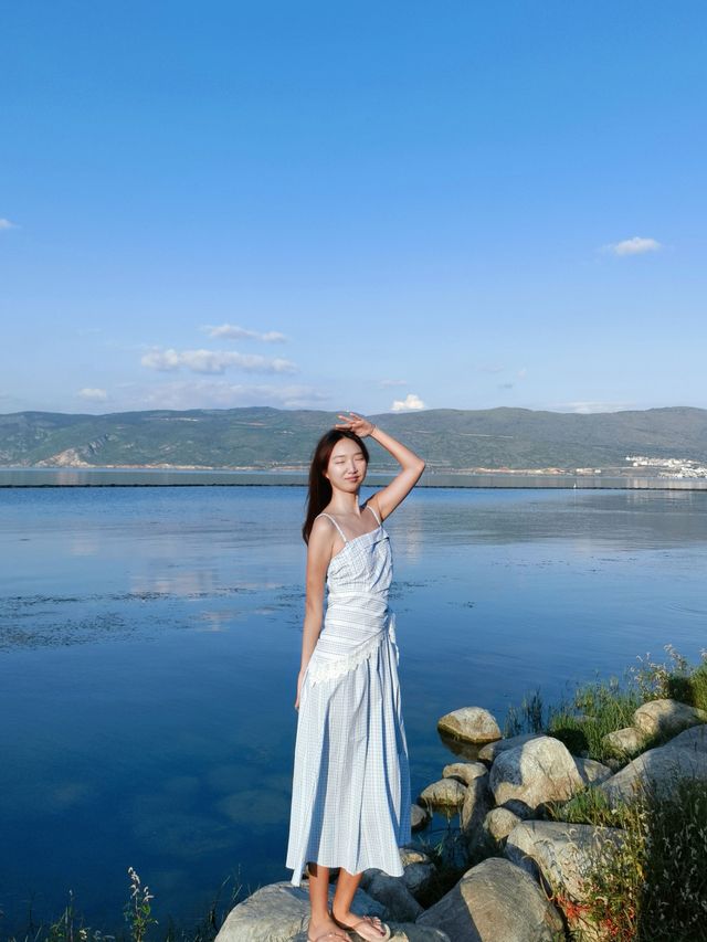 🫧在洱海邊找到了夢中的酒店，好適合躺平。