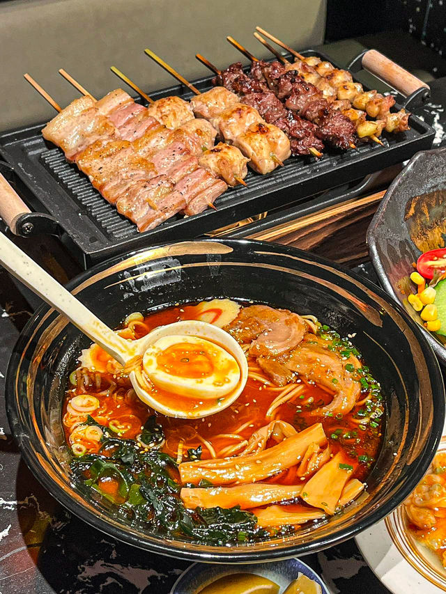 找到啦！觀音橋種類最齊全的燒鳥深夜食堂~~~。