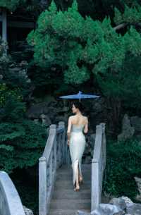 上海桂林公園古風拍攝來這裡就對啦