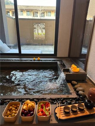 In Fuzhou, a super cost-effective hot spring hotel