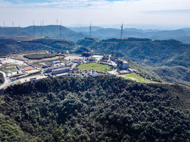 長在山頂雲端的龍里大草原