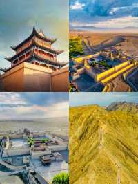 嘉峪關城，歷史悠長，古韻猶存，歲月之痕顯