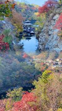 濟南九如山實況｜掉進油畫裡的秋天