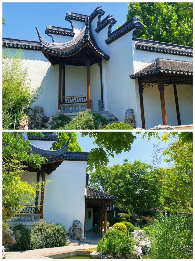 問津園園林風格古色古香北方展現令人叫絕真美